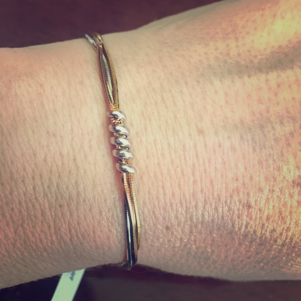 Multi strand/colored bracelet new with tags